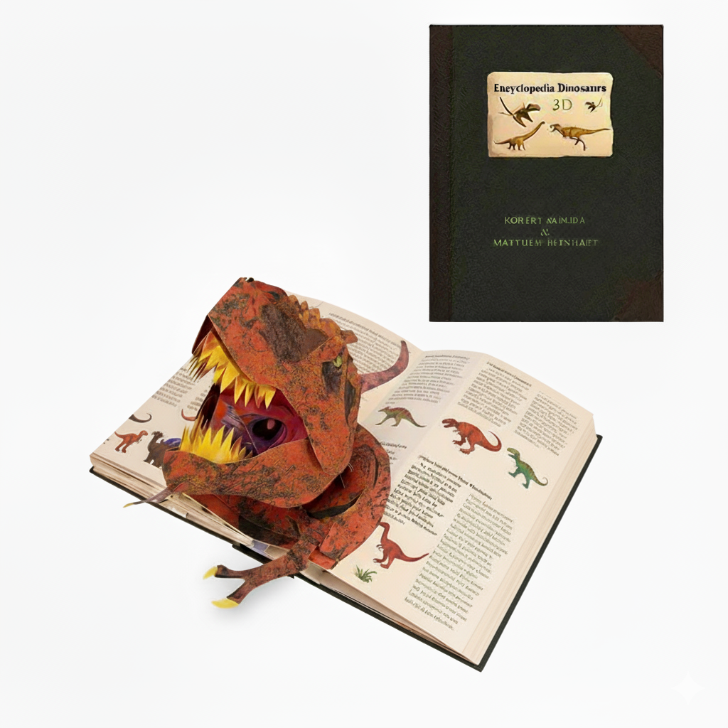 🔥 Last Day Sale | 3D Dinosaur Adventure Pop-Up Book™