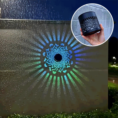 🔥 Last Day Sale | Gardena™ Mandala Solar Wall Light
