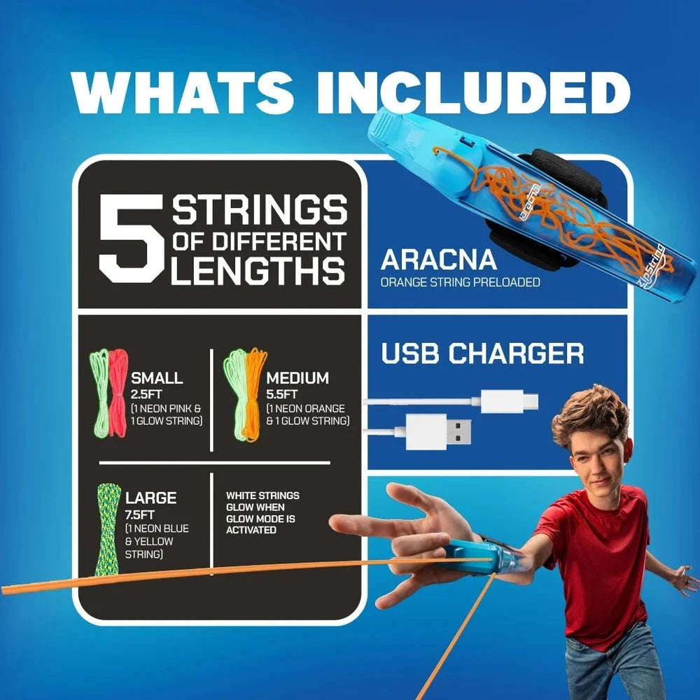 🔥 Last Day Sale | ZipString Aracna Webshooter