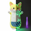 Light-Up Drawing Plush Toy – Draw, Glow & Redraw with Light Pen