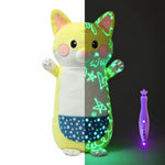 Light-Up Drawing Plush Toy – Draw, Glow & Redraw with Light Pen