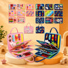 Interactive Wooden Montessori Busy Board
