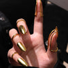🔥 Last Day Sale | 925 Silver Plated Adjustable Punk Five Finger Nail Ring