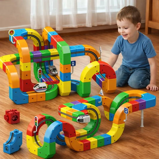 🔥 Last Day Sale | WonderRail Modular 3D Train Track