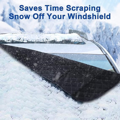 ANTI-SNOW & ANTI-FREEZE Elite 4-Layer Magnetic Car Cover 🚗 50% OFF