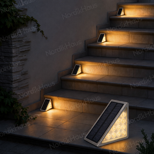 🔥 Last Day Sale | NordikHaus™ Solar Step Lights