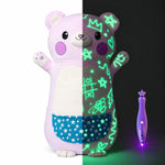 Light-Up Drawing Plush Toy – Draw, Glow & Redraw with Light Pen