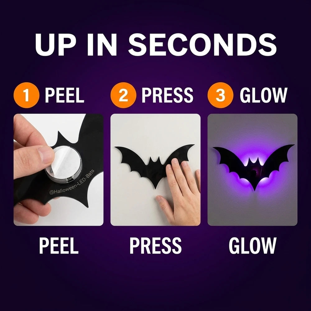 🔥 Last Day Sale | Multi-Color LED GlowBats
