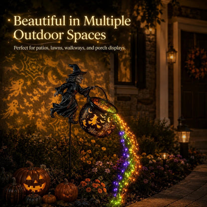 🔥 Last Day 49% OFF🎃 Halloween Witch Cauldron Garden Light