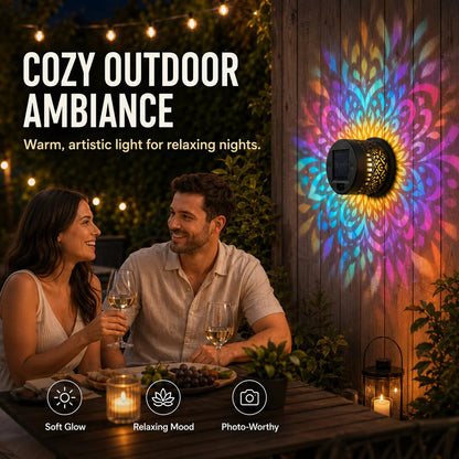 🔥 Last Day Sale | Gardena™ Mandala Solar Wall Light