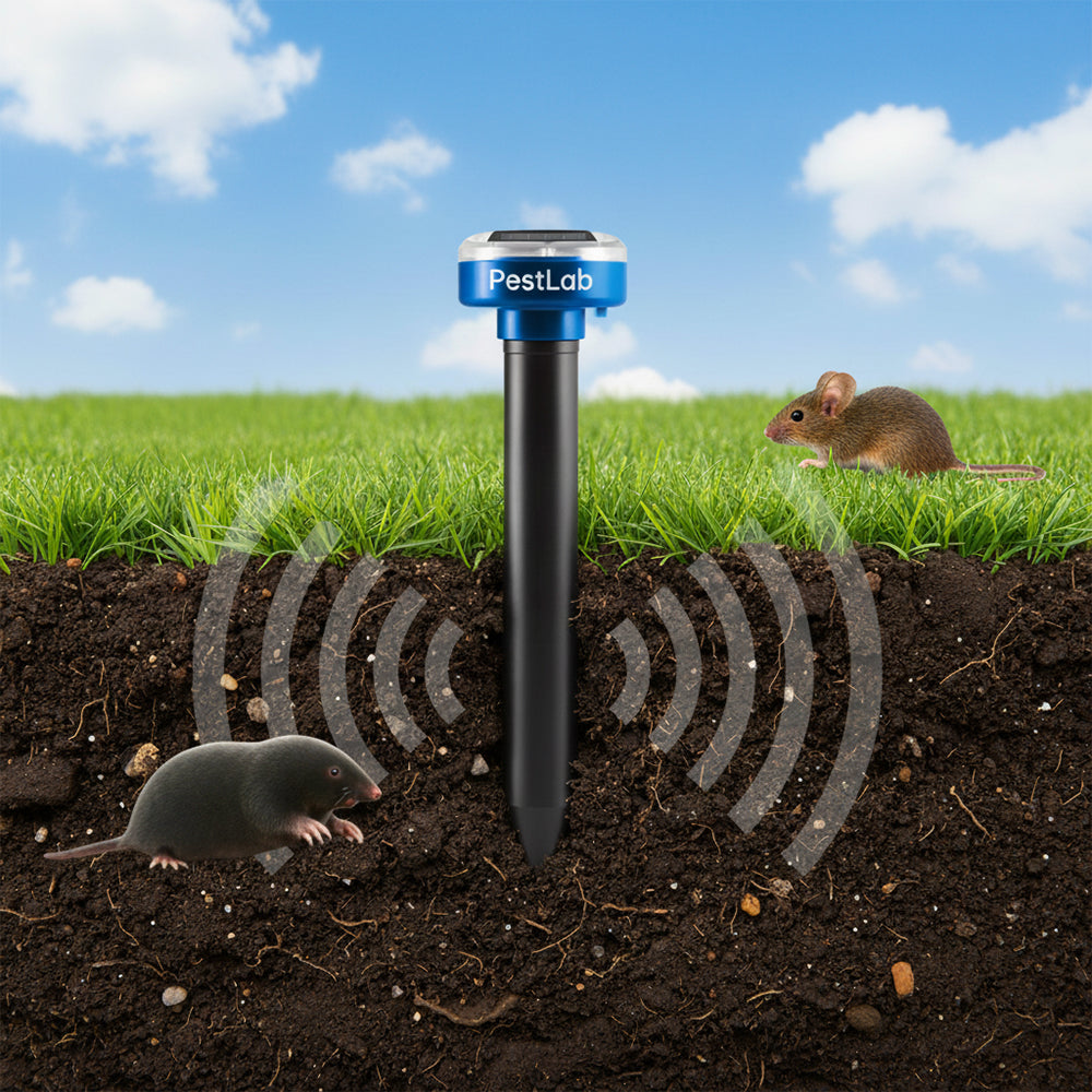 Protect Your Flowers & Patio From Moles, Voles, Snakes, Rodents 🐀