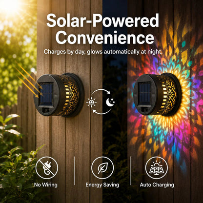 🔥 Last Day Sale | Gardena™ Mandala Solar Wall Light