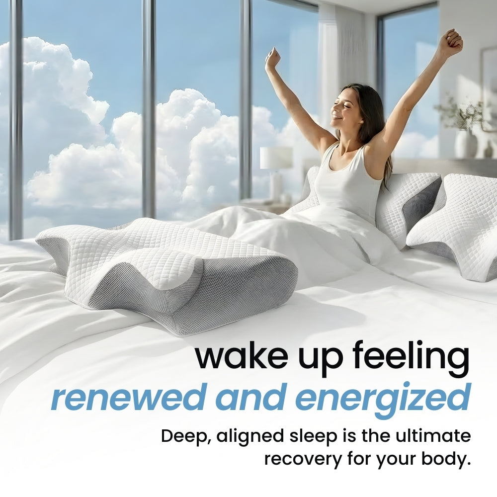 🔥 Last Day Sale | DeepSleep™ Orthopedic Contour Relief Sleep Pillow