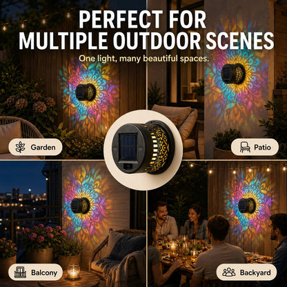 🔥 Last Day Sale | Gardena™ Mandala Solar Wall Light