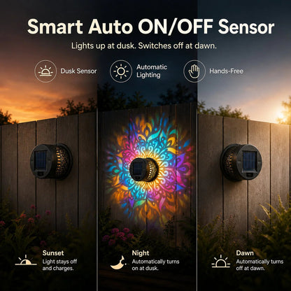 🔥 Last Day Sale | Gardena™ Mandala Solar Wall Light