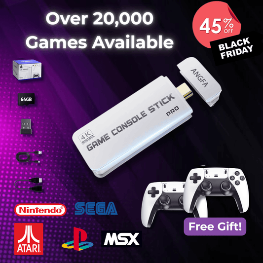 🔥 Last Day Sale | Lavirda Wireless Pocket Retro Game Console™