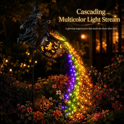 🔥 Last Day 49% OFF🎃 Halloween Witch Cauldron Garden Light