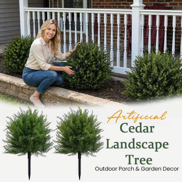 🔥 Last Day Sale | Evergreen Porch Cedar Accent Tree